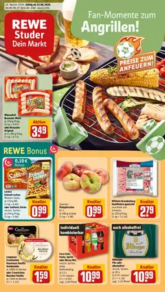 Vorschau von dem Prospekt des Geschäftes Rewe, gültig ab dem 21.06.2026
