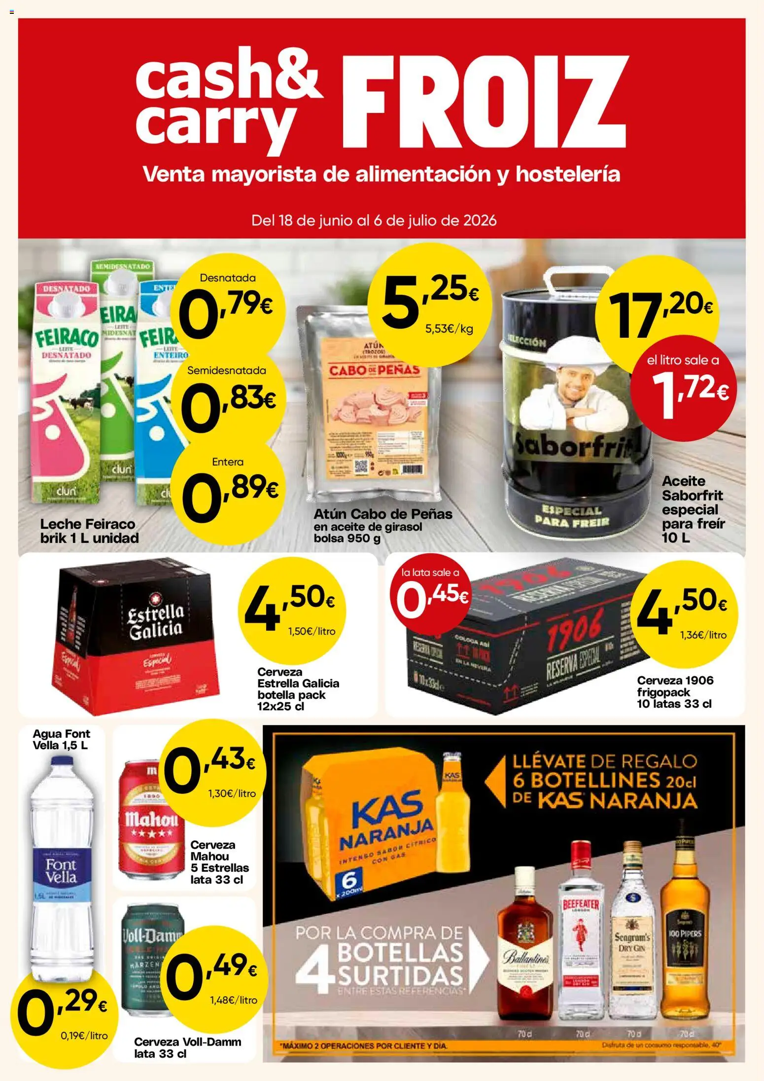 Vista previa del folleto de la tienda Froiz válido desde el 18/06/2026 