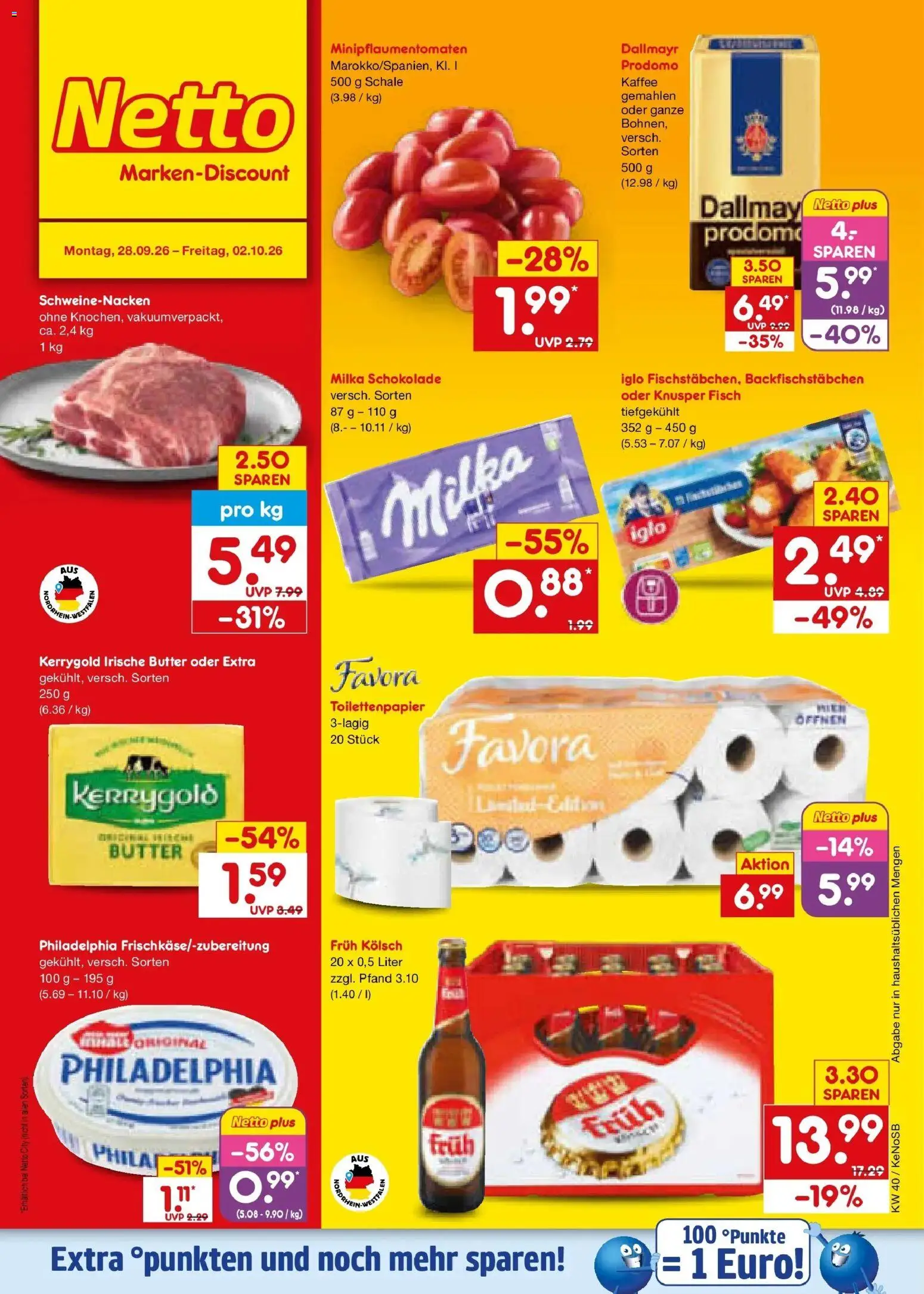Vorschau von dem Prospekt des Geschäftes Netto Marken-Discount, gültig ab dem 28.09.2026