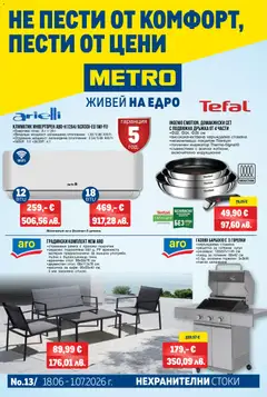 Преглед на METRO брошура - Нехранителни стоки от магазин METRO - Офертата е валидна от 18.06.2026