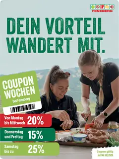 Vorschau von dem Prospekt des Geschäftes Feneberg, gültig ab dem 31.08.2026