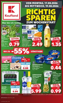 Vorschau von dem Prospekt des Geschäftes Kaufland, gültig ab dem 17.08.2026