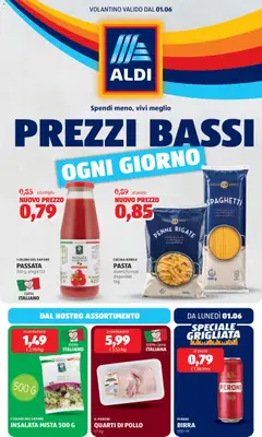 Anteprima dell'opuscolo Aldi volantino dal negozio Aldi valido da 01/06/2026