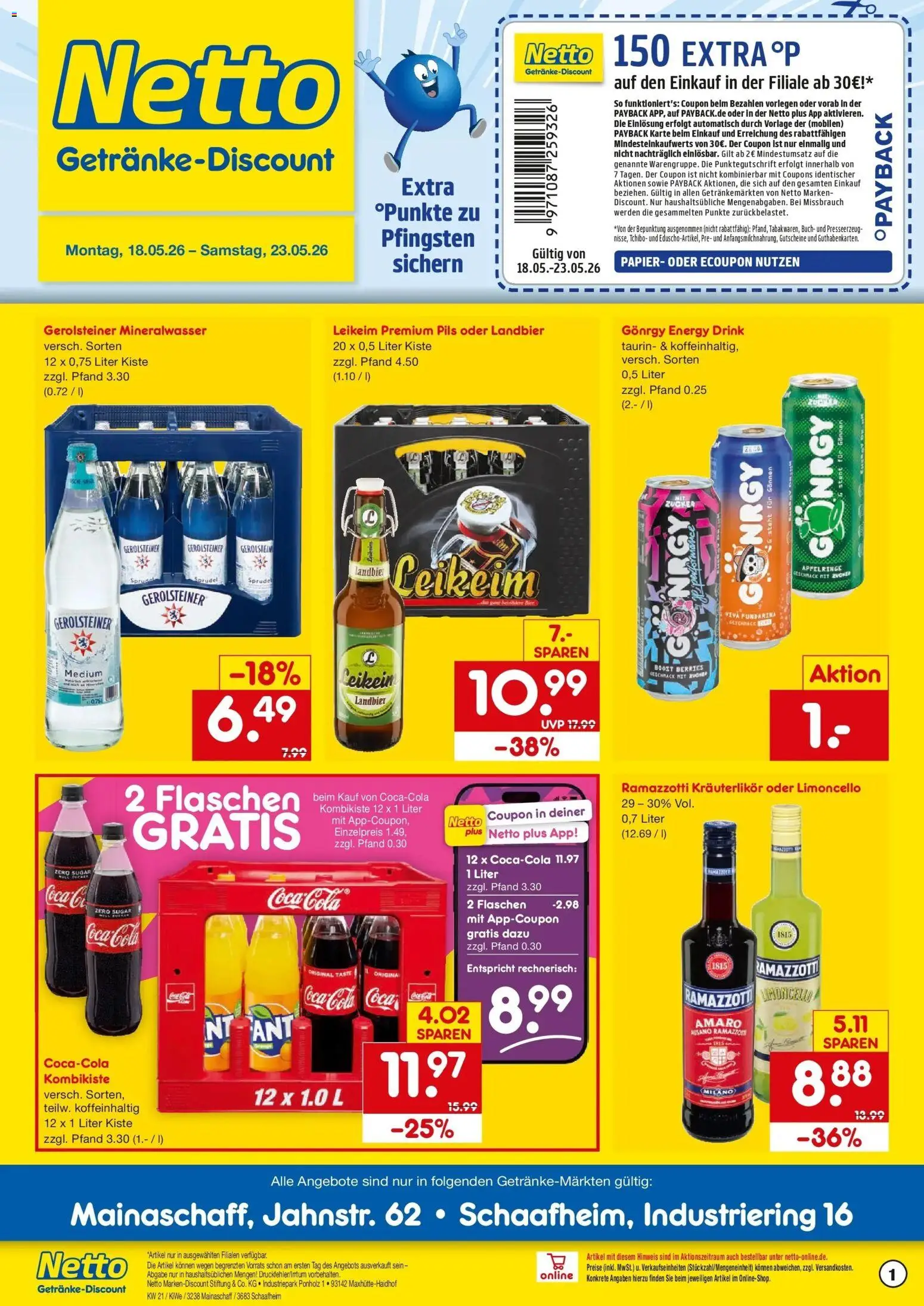 Vorschau von dem Prospekt des Geschäftes Netto Marken-Discount, gültig ab dem 17.05.2026