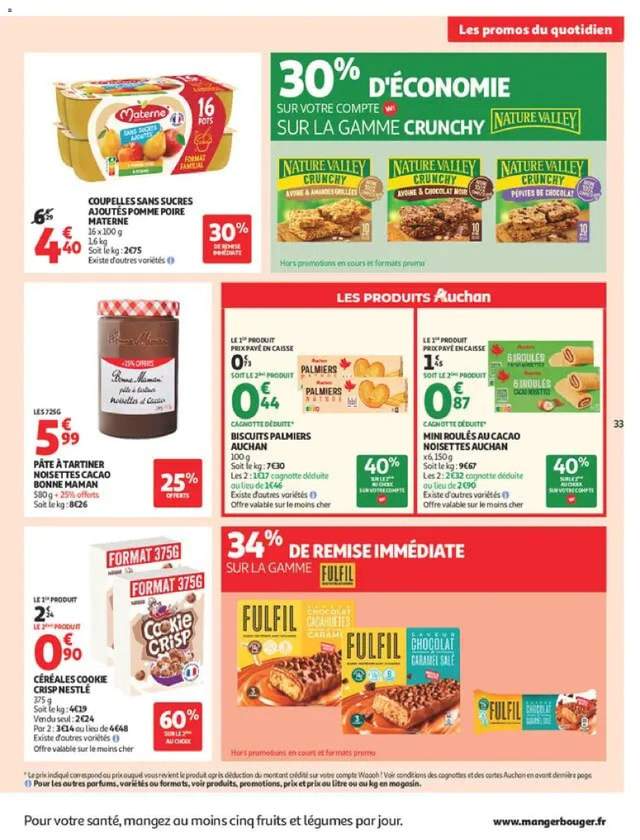 Nouveau catalogue Auchan à partir du 28/07