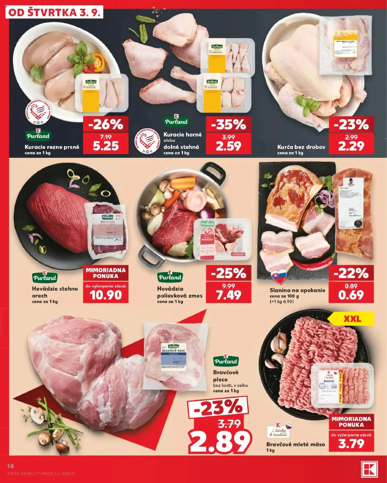 Náhľad Kaufland letáku platného od 03.09.2026