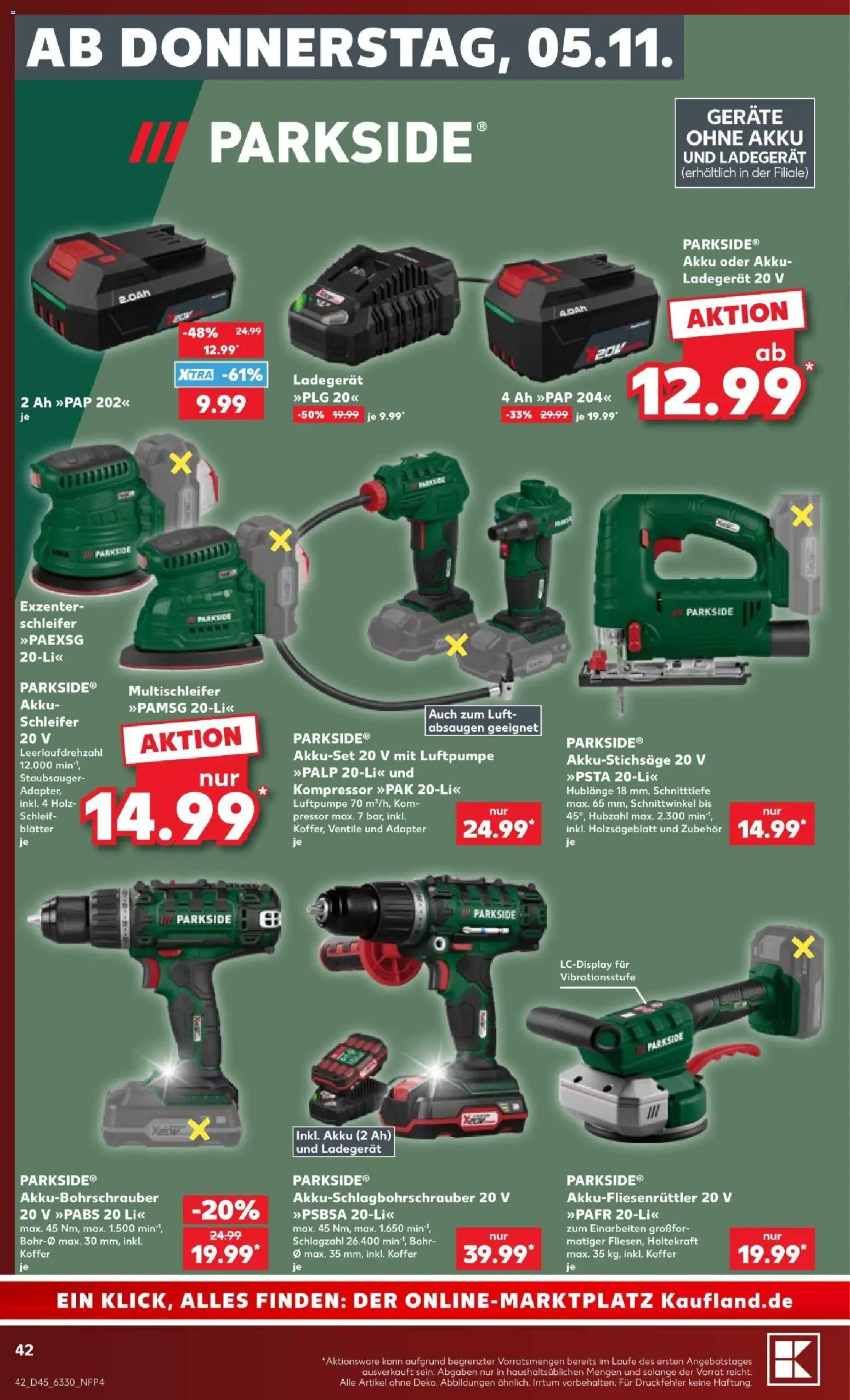 Vorschau von dem Prospekt des Geschäftes Kaufland, gültig ab dem 31.10.2026 - Staubsauger, Koffer, Adapter, Ladegerät, Luftpumpe