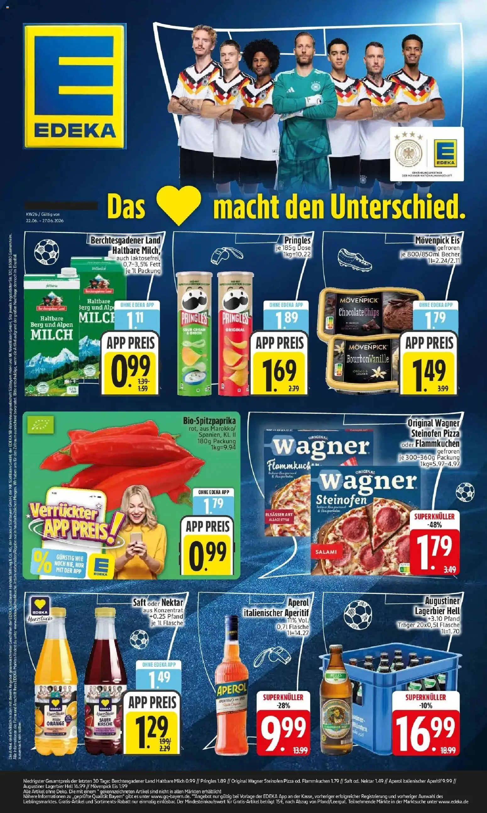 Vorschau von dem Prospekt des Geschäftes Edeka, gültig ab dem 21.06.2026