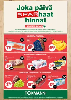 Kaupan Tokmanni Tokmanni - EUROSPAR avautuu esikatselu, voimassa 16/06/2026