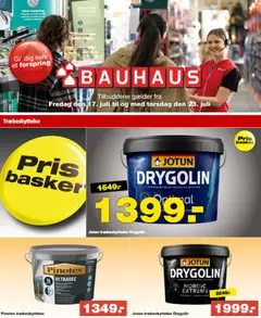 Eksempel på tilbudsavis Bauhaus - Tilbudsavis fra butik Bauhaus gyldig fra 17/07/2026