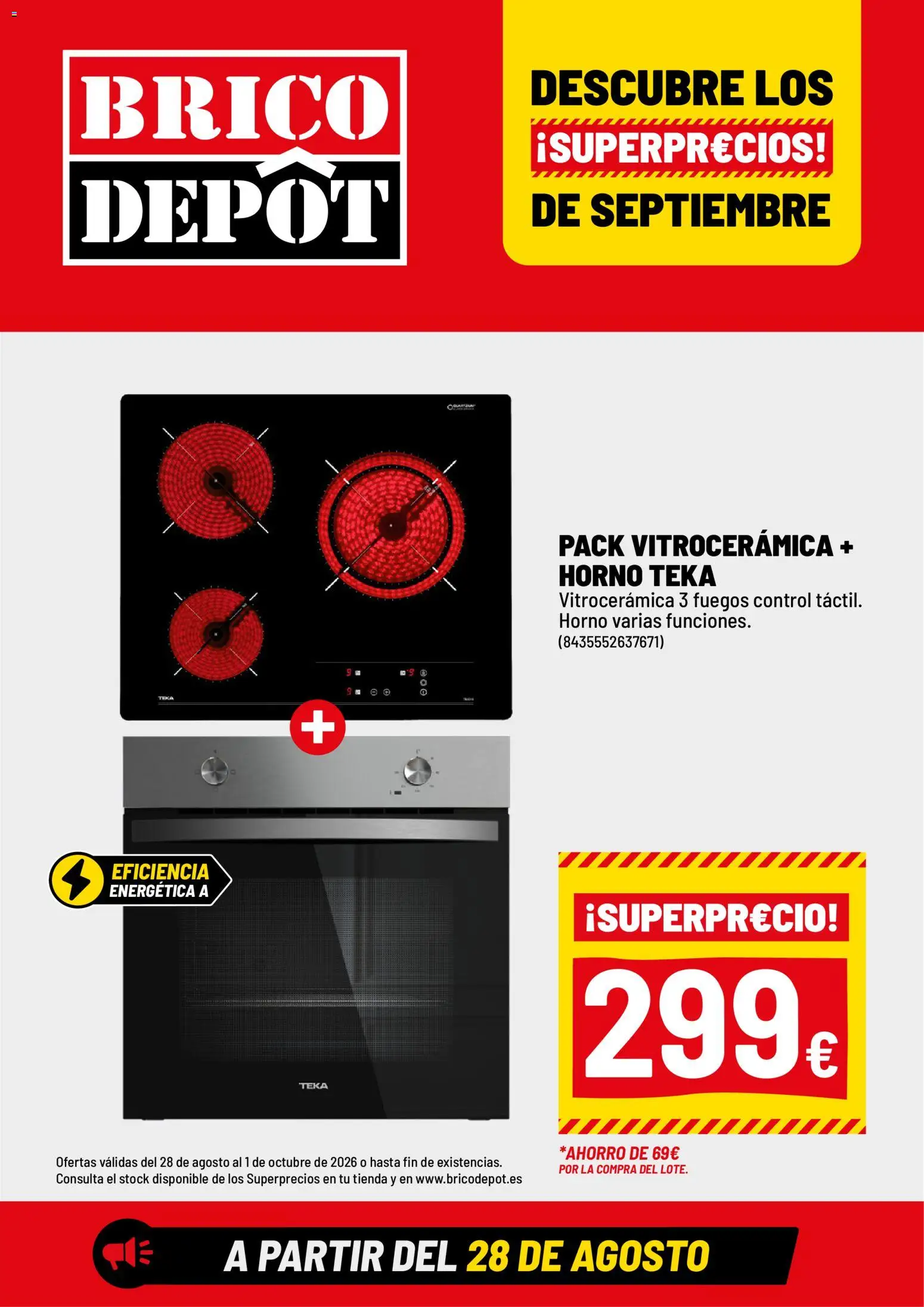 Vista previa del folleto de la tienda Brico Depôt válido desde el 28/08/2026 
