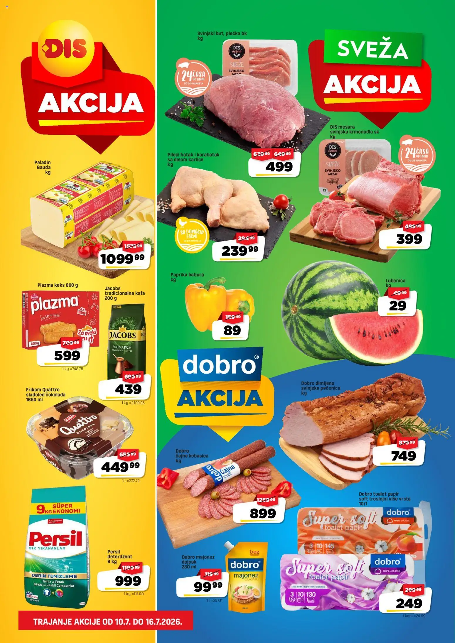 Pregled Super DIS kataloga - važi od 10.07.2026