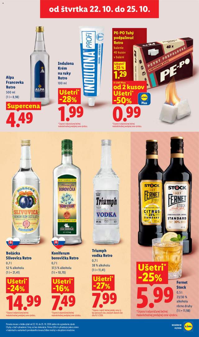 Nový Lidl leták od 19.10.