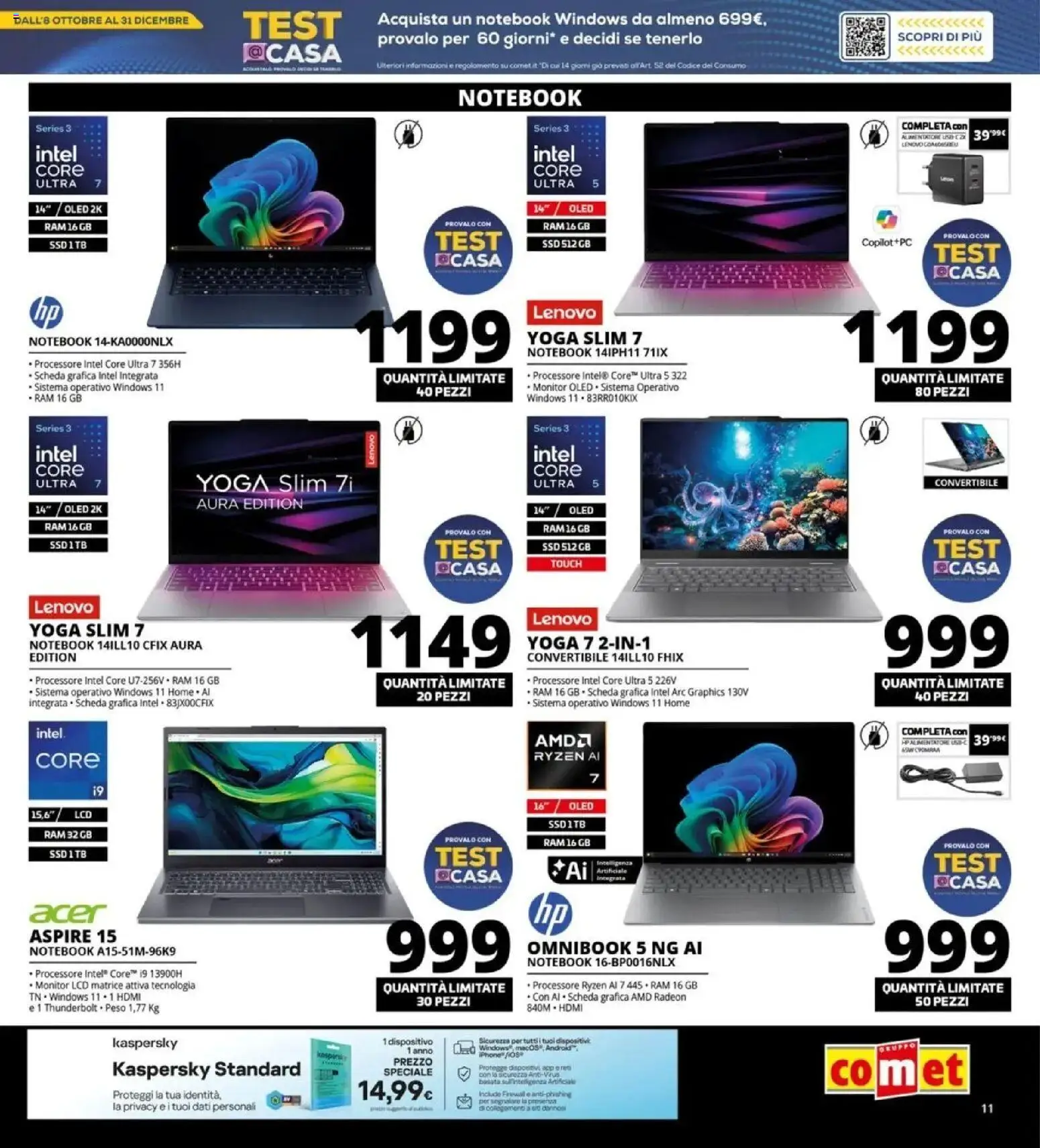 Anteprima dell'opuscolo Comet Black Friday dal negozio Comet valido da 29/10/2026