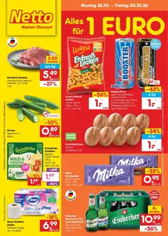 Vorschau von dem Prospekt des Geschäftes Netto Marken-Discount, gültig ab dem 26.10.2026