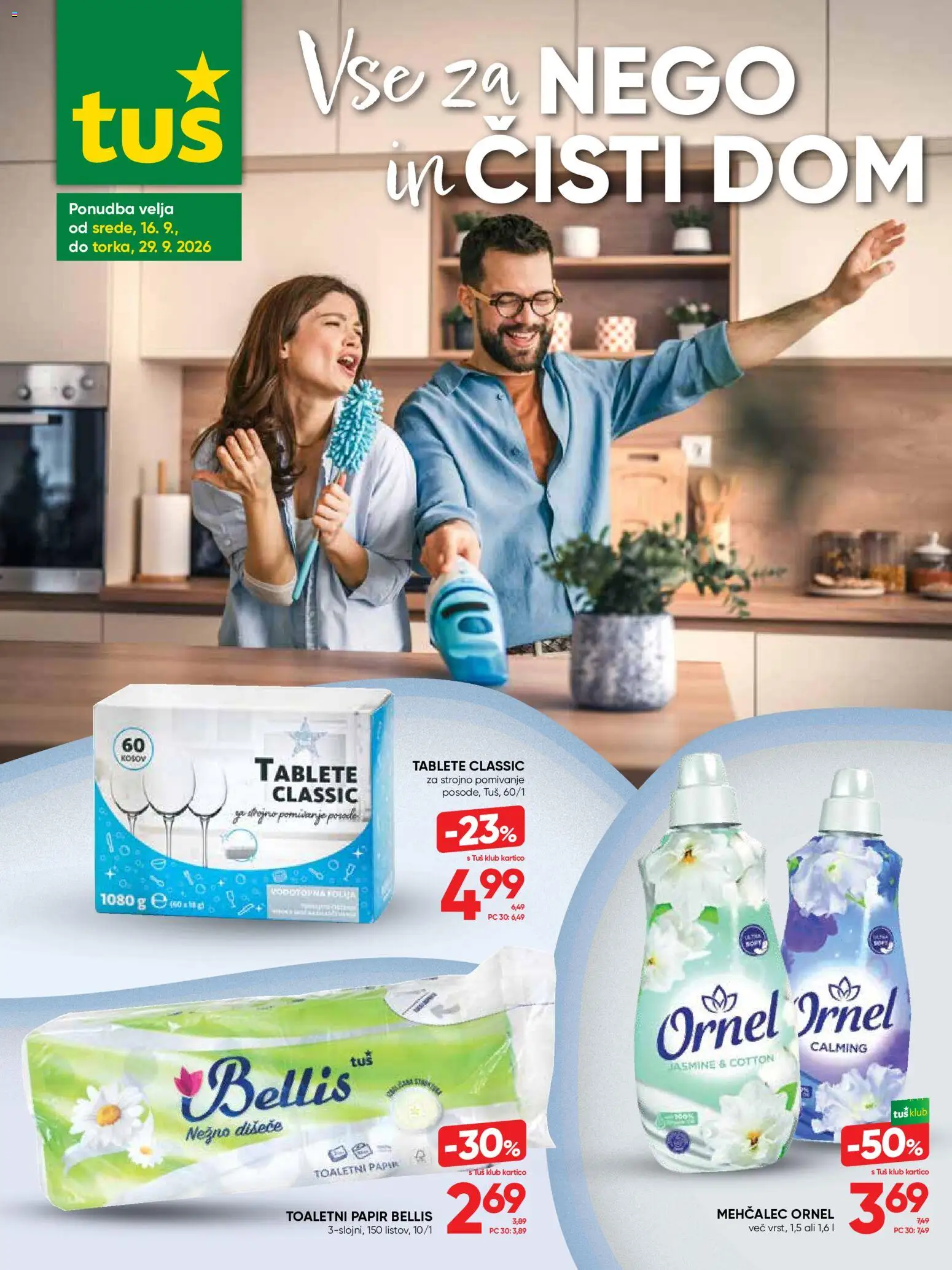 Predogled kataloga iz trgovine Tuš veljaven od 16.09.2026