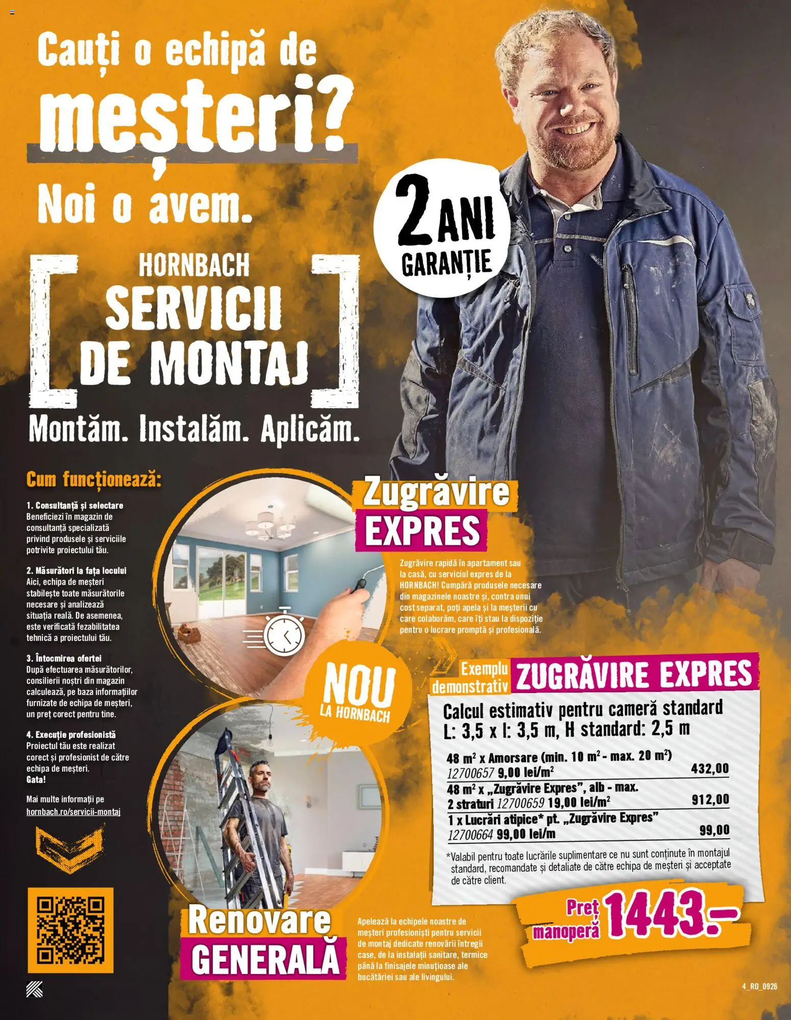 Previzualizarea de cataloage: Hornbach Hornbach Catalog valabil de la 15.09.2026