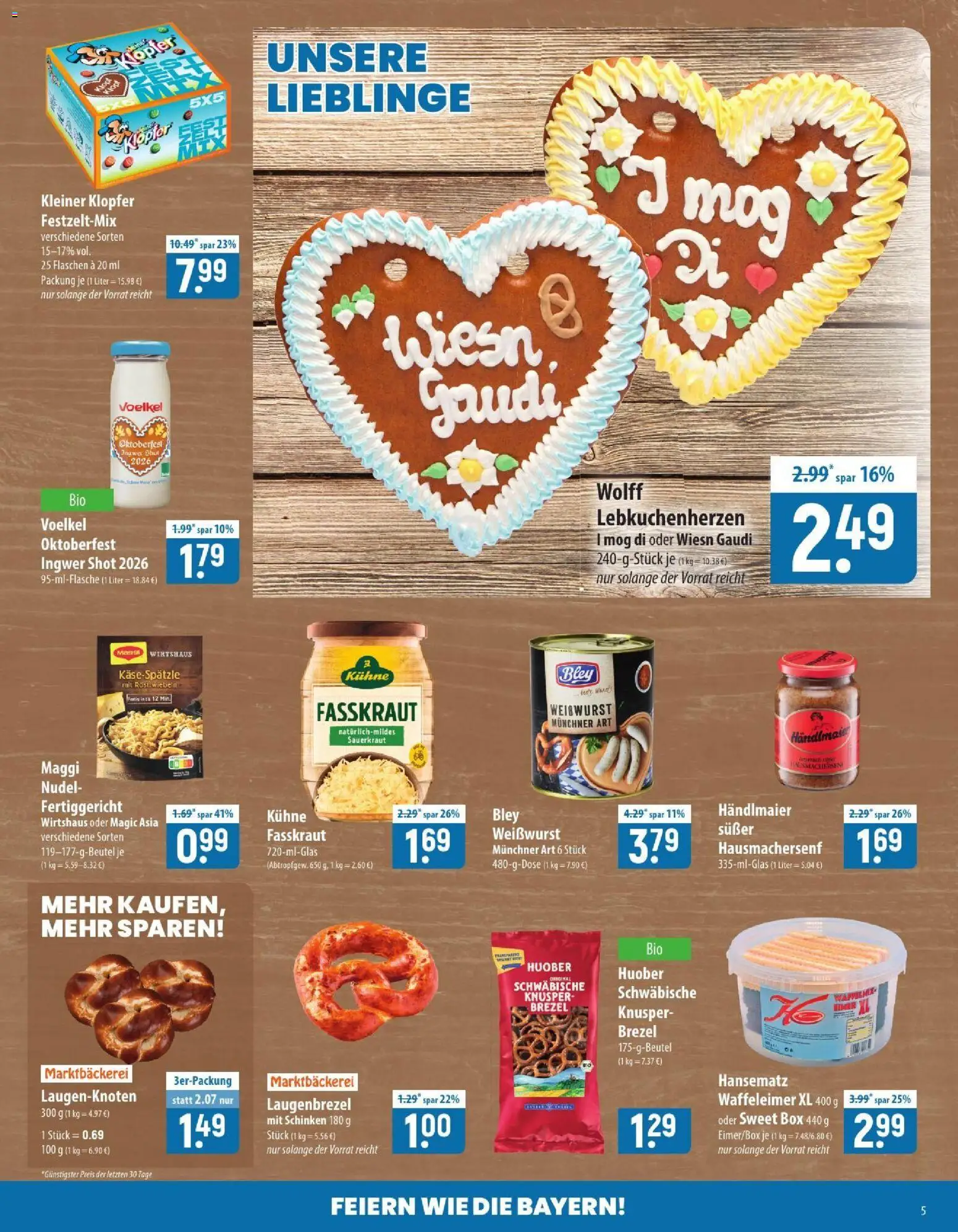 Vorschau von dem Prospekt des Geschäftes Famila, gültig ab dem 07.09.2026 - Maggi, Box, Weißwurst, Schinken