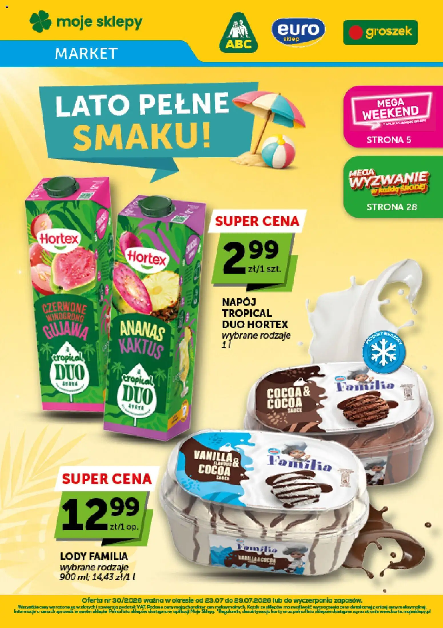 Pogląd gazetki "ABC gazetka - Market" ze sklepu ABC ważnej od 23.07.2026