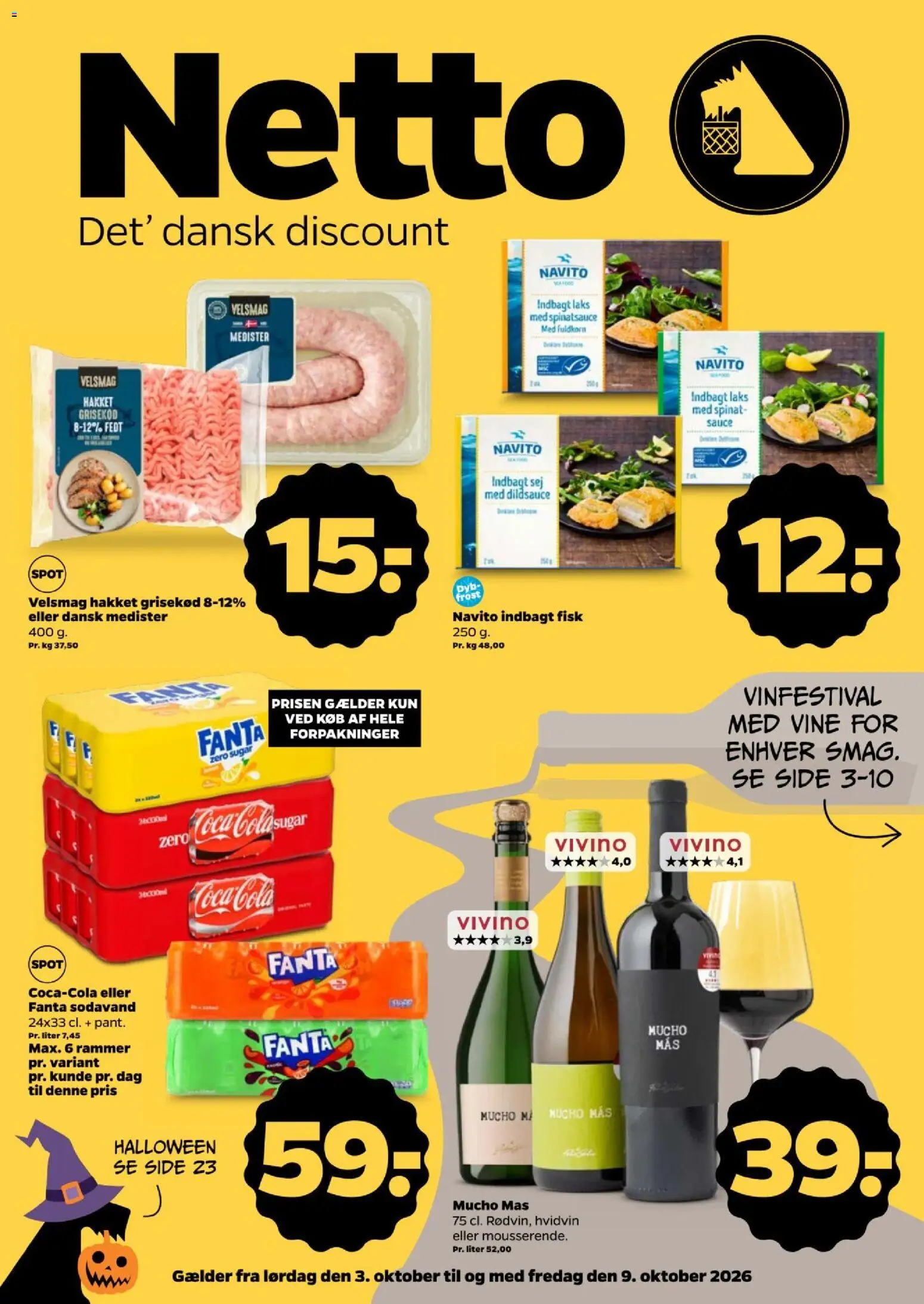 Eksempel på tilbudsavis Netto - Tilbudsavis uge 41 fra butik Netto gyldig fra 03/10/2026