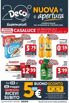 Anteprima dell'opuscolo Decò volantino Casaluce dal negozio Decò valido da 29/05/2026