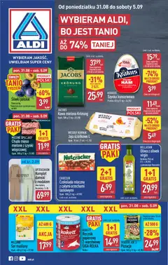 Pogląd gazetki "Aldi gazetka" ze sklepu Aldi ważnej od 31.08.2026