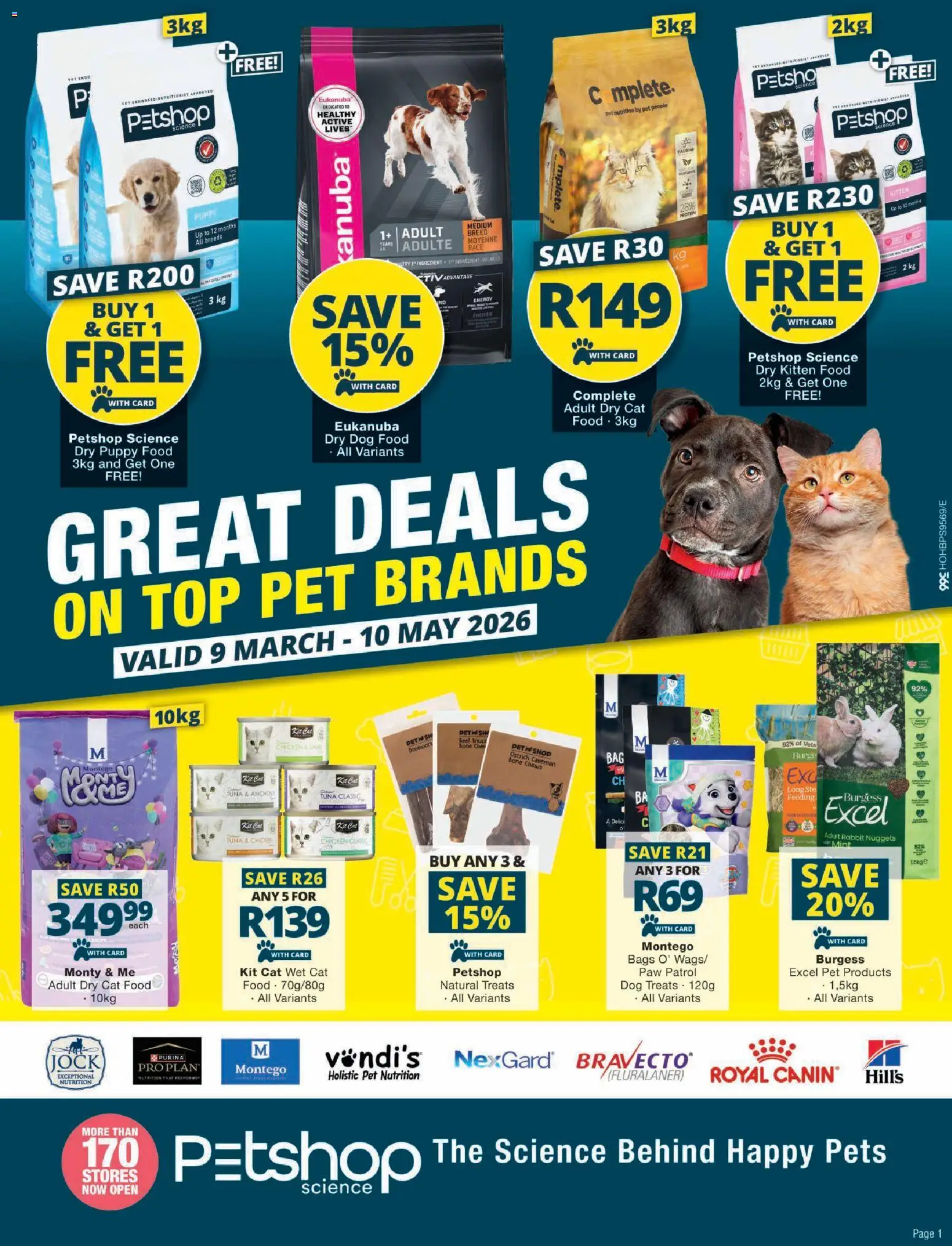 Checkers Petshop Science Deals 09/03 - 10/05/2026