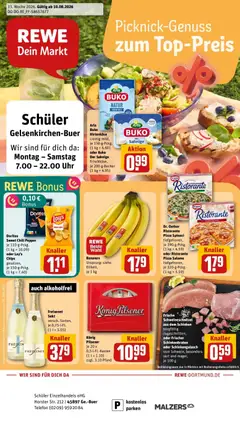 Vorschau von dem Prospekt des Geschäftes Rewe, gültig ab dem 10.08.2026