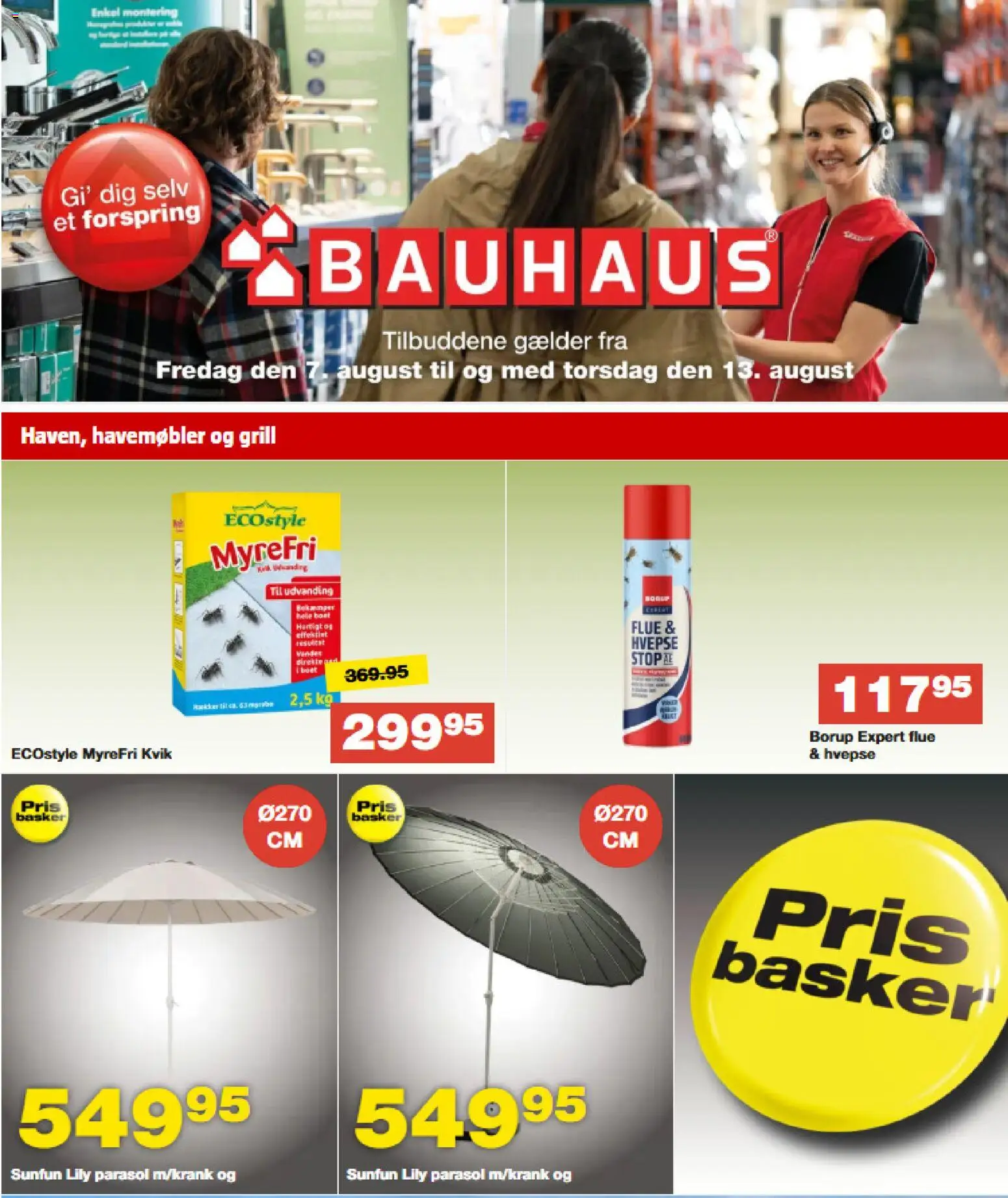 Eksempel på tilbudsavis Bauhaus - Tilbudsavis fra butik Bauhaus gyldig fra 07/08/2026