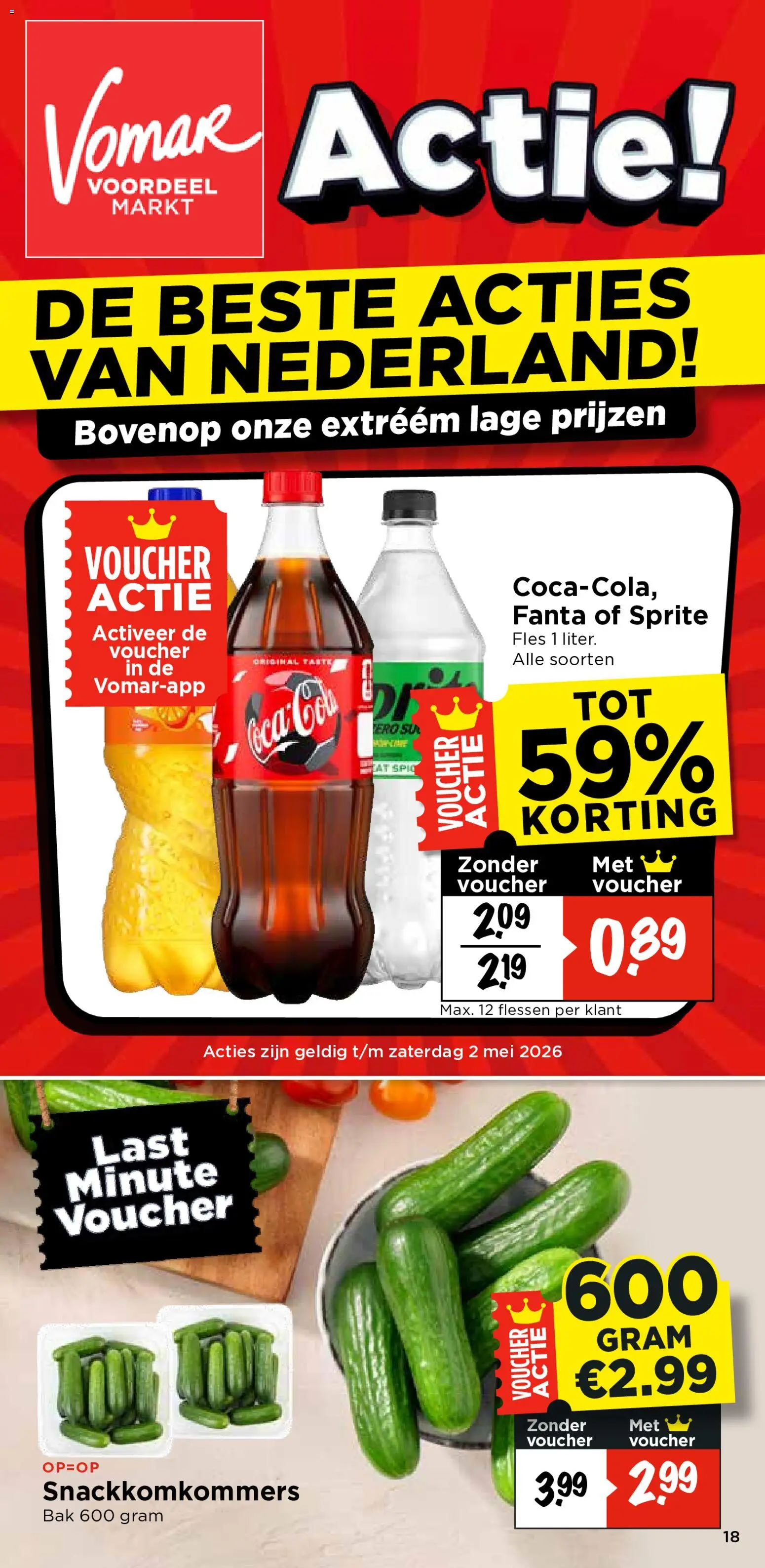 Voorbeeld van Vomar folder - Weekend folder van winkel Vomar geldig vanaf 30-04-2026