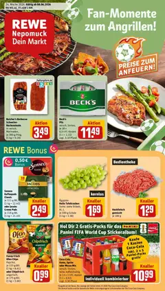 Vorschau von dem Prospekt des Geschäftes Rewe, gültig ab dem 08.06.2026
