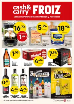 Vista previa del folleto de la tienda Froiz válido desde el 15/10/2026 