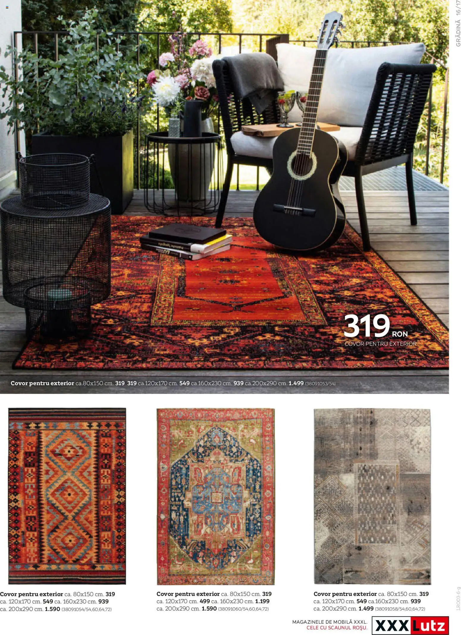 Previzualizarea de cataloage: XXXLutz XXXLutz Catalog grădină valabil de la 09.03.2026 - Covor, Gradina