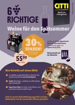 Eksempel på tilbudsavis CITTI - Vine fra butik CITTI gyldig fra 18/08/2026