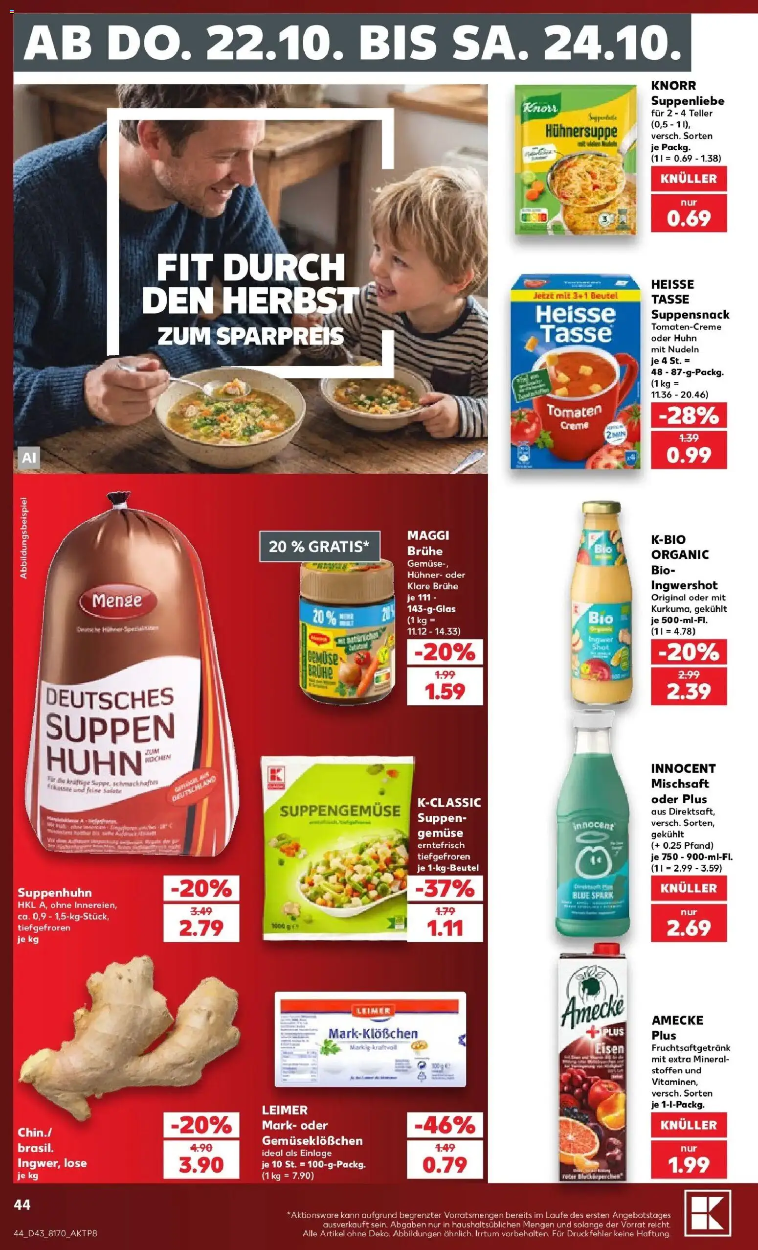Vorschau von dem Prospekt des Geschäftes Kaufland, gültig ab dem 19.10.2026