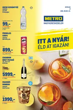 Metro - Metro Nyári katalógus 2026/07 megtekintése, amely érvényes 2026.07.01.-től