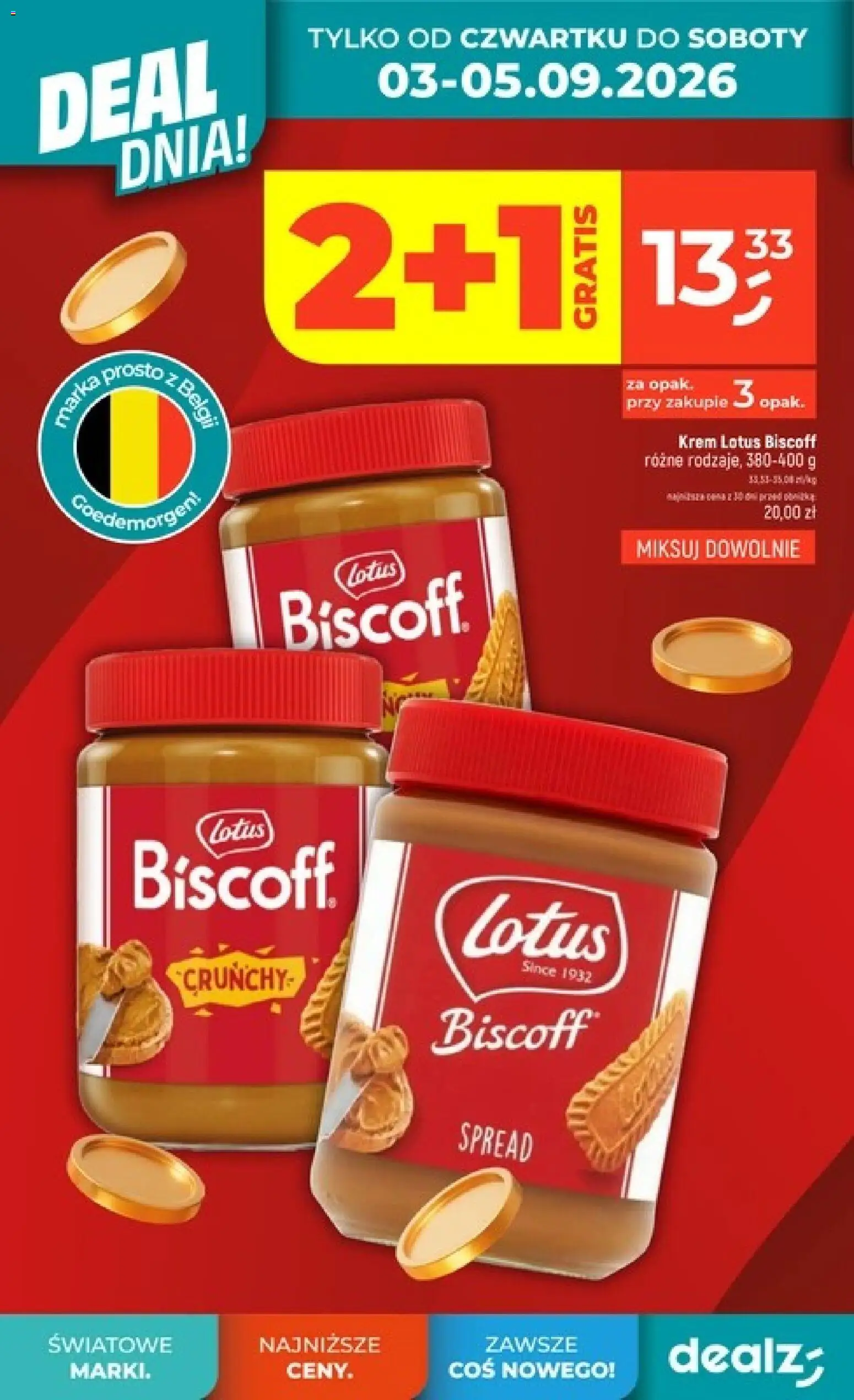 Pogląd gazetki "Dealz gazetka" ze sklepu Dealz ważnej od 03.09.2026