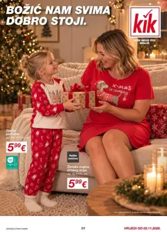 Pregled letka Kik katalog trgovine Kaufland vrijedi od 02.11.2026