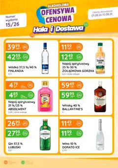 Pogląd gazetki "Eurocash gazetka - Ofensywa Alkoholowa" ze sklepu Eurocash ważnej od 01.08.2026