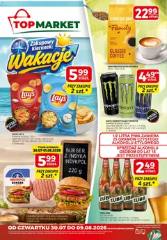 Pogląd gazetki "Top Market gazetka" ze sklepu Top Market ważnej od 30.07.2026