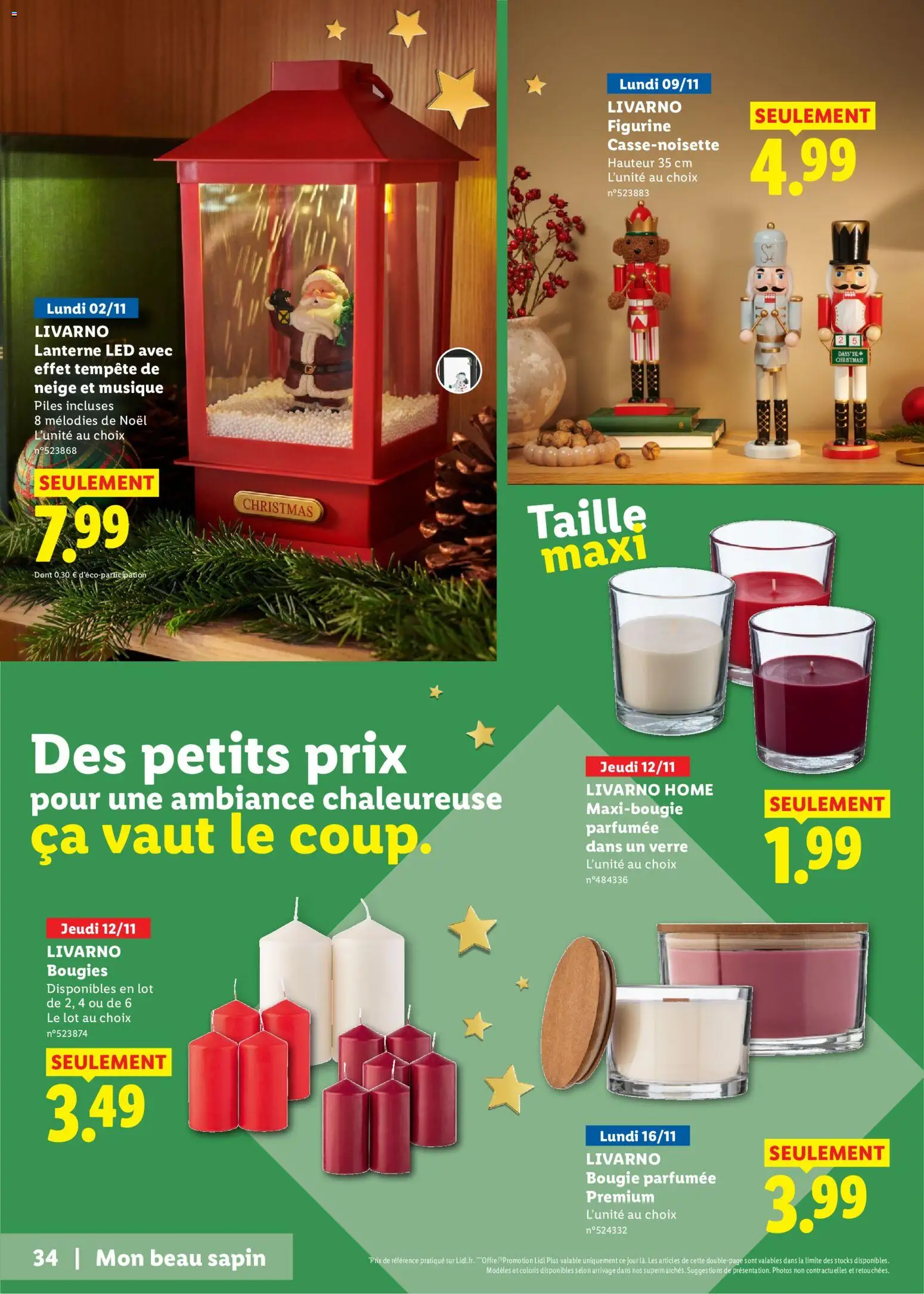 Prévisualisation de LIDL Catalogue de Noël du magasin LIDL formulaire valide 29/10/2026