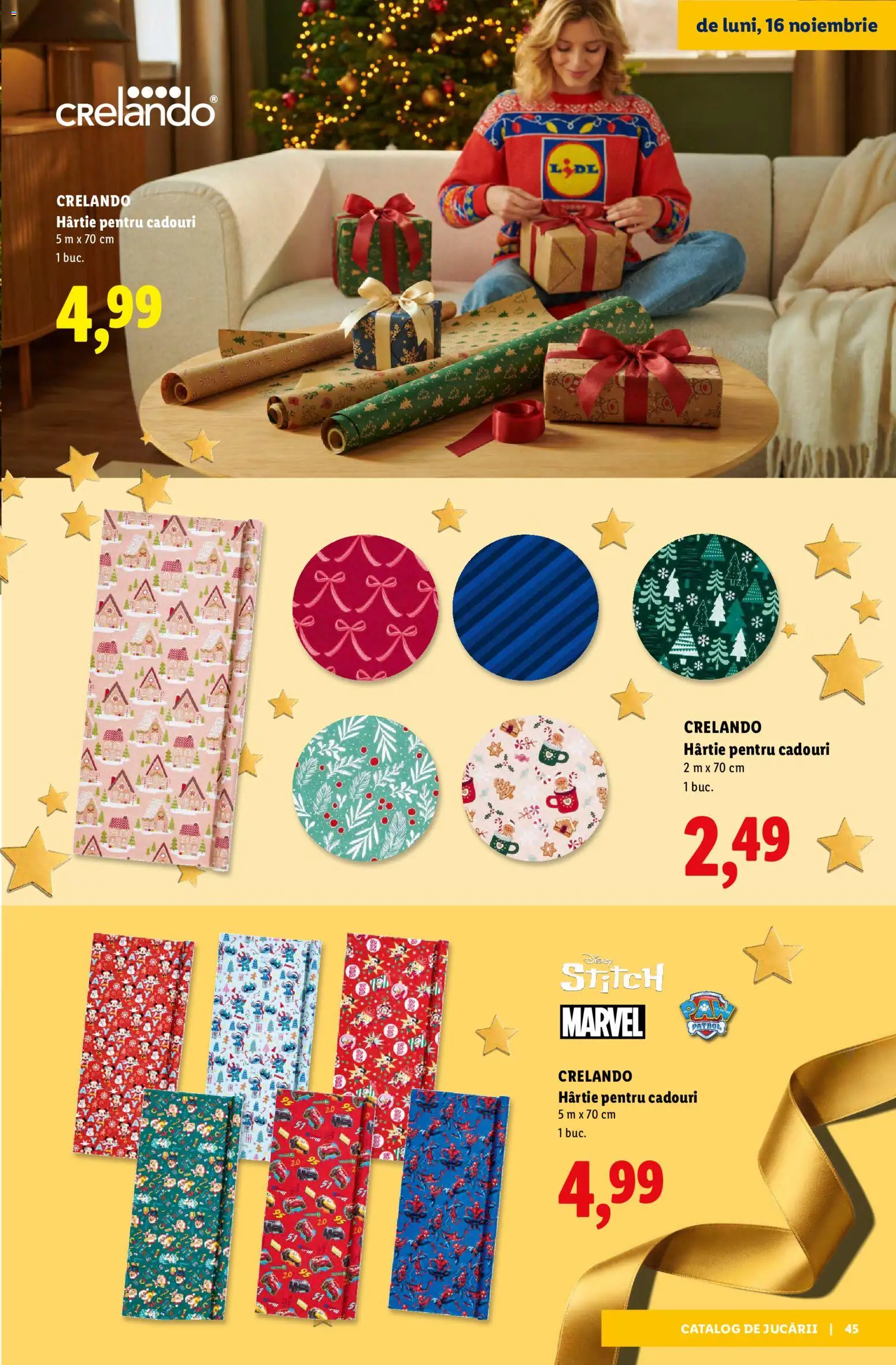 Previzualizarea de cataloage: Lidl Lidl Catalog De jucării valabil de la 02.11.2026