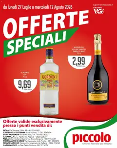 Anteprima dell'opuscolo Piccolo volantino Offerte Speciali dal negozio Piccolo valido da 27/07/2026