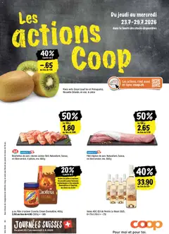 Vorschau des Merkblatts Coop aktionen FR vom Shop Coop gültig von 23.07.2026 bis 29.07.2026
