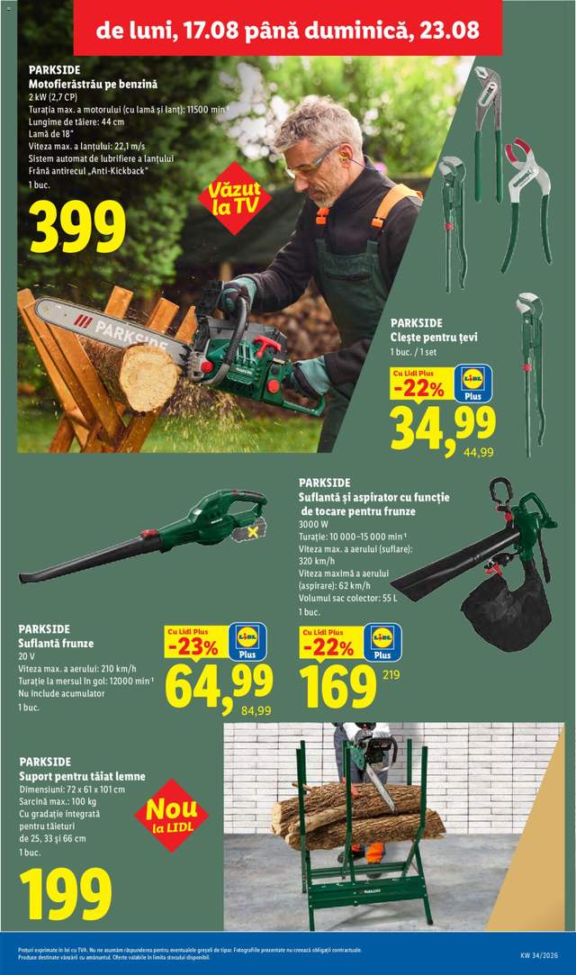 Noul catalog Lidl de la 17.08.