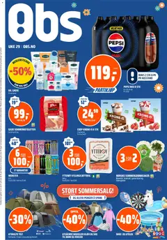 Forhåndsvis Coop Obs kundeavis fra butikk Coop Obs gyldig fra 13/07/2026
