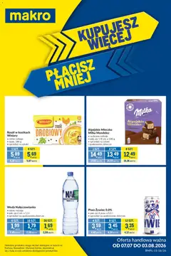 Pogląd gazetki "Makro gazetka - Kupujesz więcej płacisz mniej" ze sklepu Makro ważnej od 07.07.2026