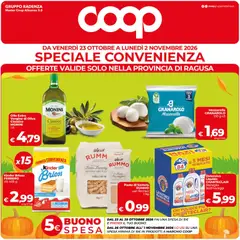 Anteprima dell'opuscolo COOP volantino Ragusa dal negozio COOP valido da 23/10/2026