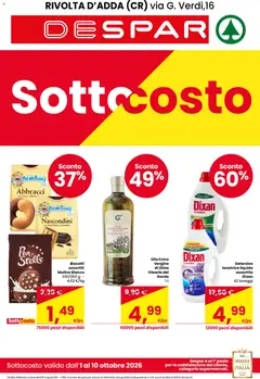 Anteprima dell'opuscolo Despar volantino Rivolta d'Adda dal negozio Despar valido da 01/10/2026