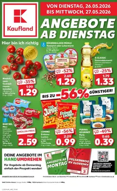 Vorschau von dem Prospekt des Geschäftes Kaufland, gültig ab dem 26.05.2026